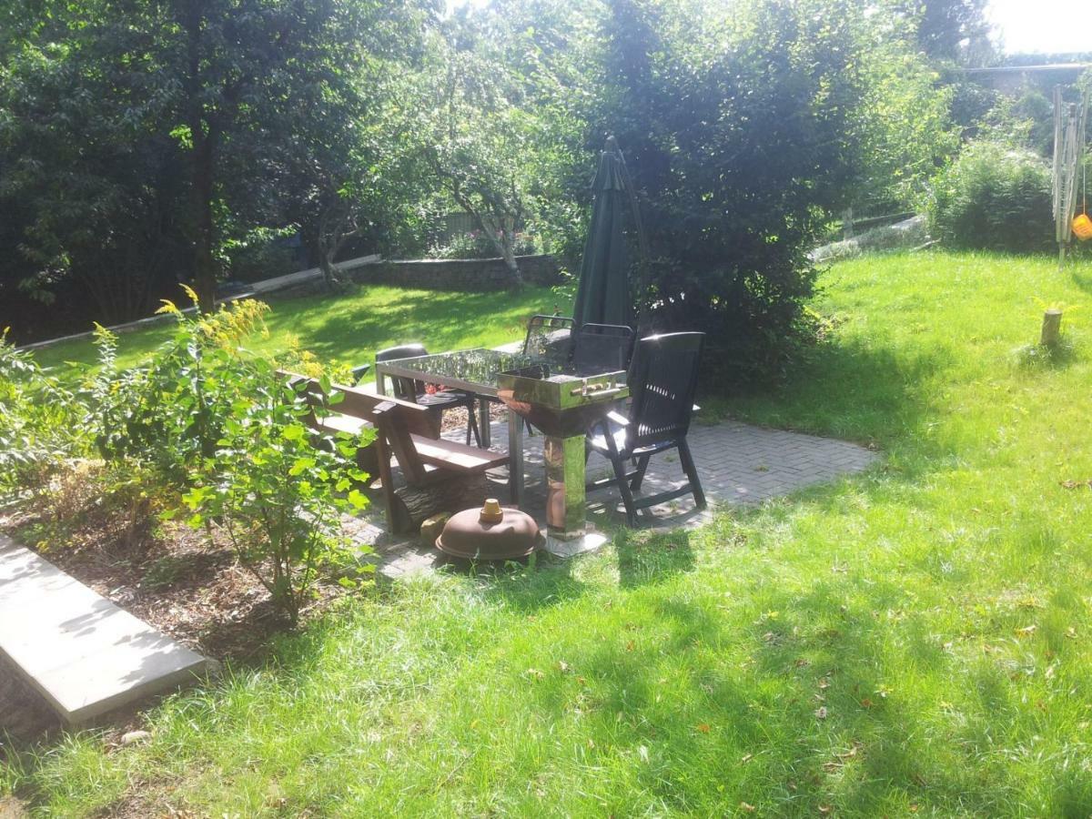 Fewo 1 Waren Mueritz - Haus Buchen Am Tiefwarensee - 1 Zi Buitenkant foto