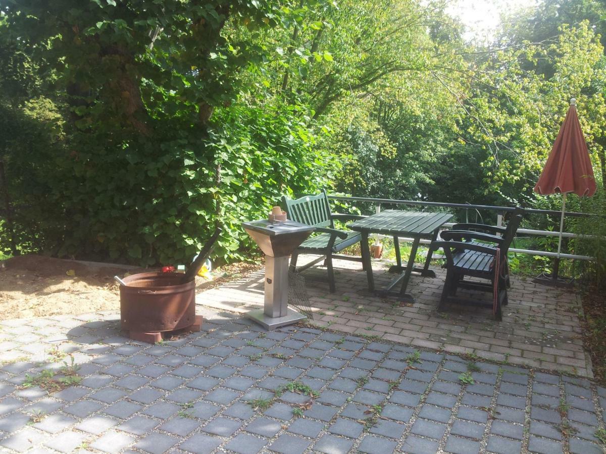 Fewo 1 Waren Mueritz - Haus Buchen Am Tiefwarensee - 1 Zi Buitenkant foto